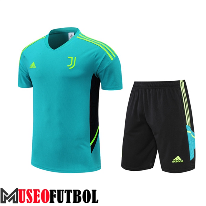 Camiseta Entrenamiento Juventus + Cortos Verde 2022/2023