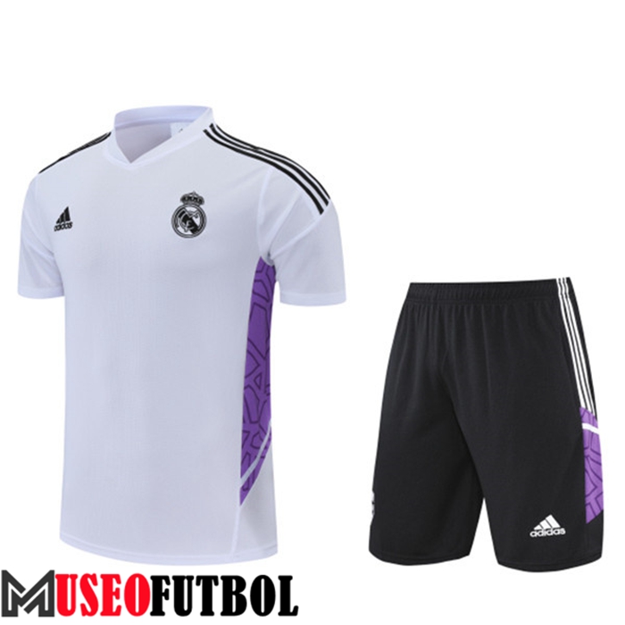 Camiseta Entrenamiento Real Madrid + Cortos Negro 2022/2023