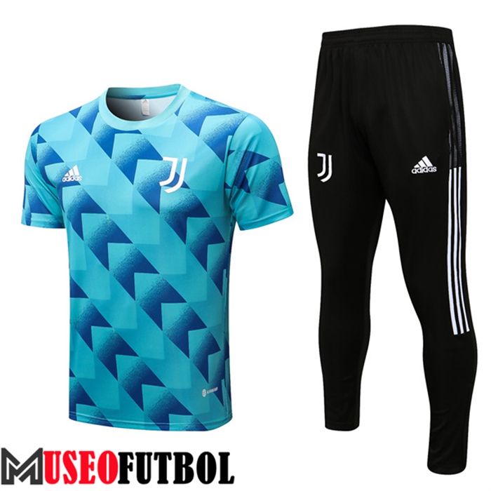 Camiseta Entrenamiento Juventus + Pantalones Azul 2022/2023