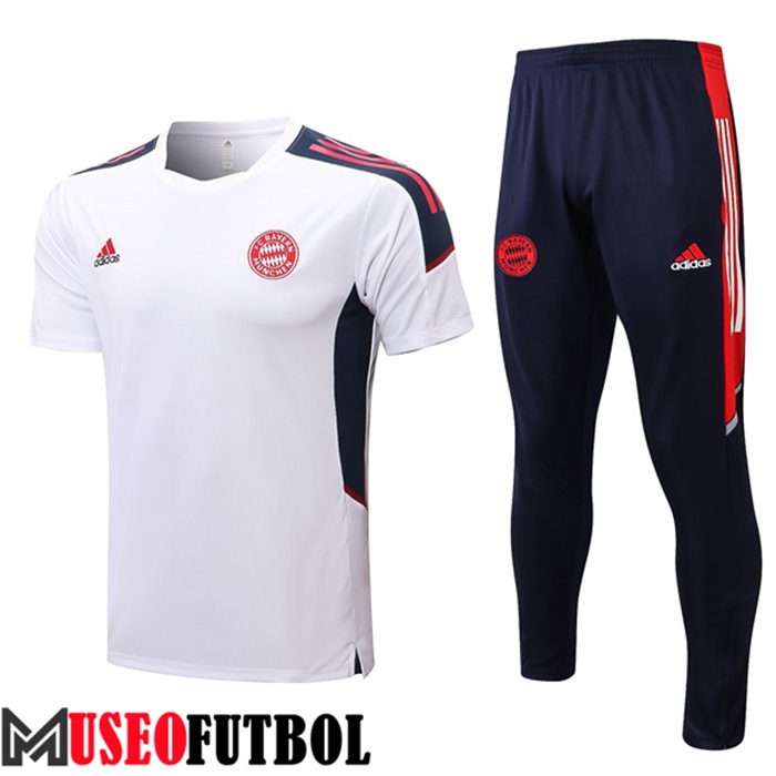 Camiseta Entrenamiento Bayern Munich + Pantalones Blanco 2022/2023