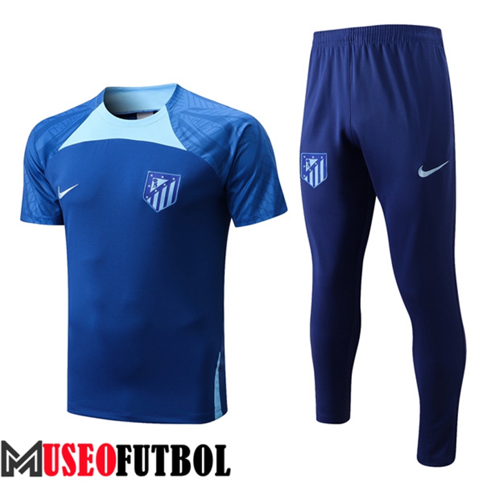 Camiseta Entrenamiento Atletico Madrid + Pantalones Azul 2022/2023