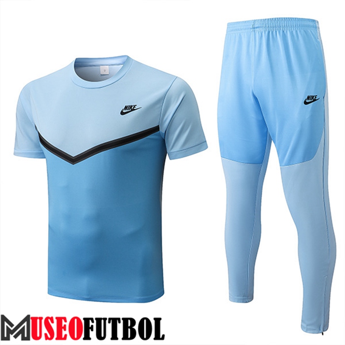 Camiseta Entrenamiento + Pantalones Nike Azul 2022/2023