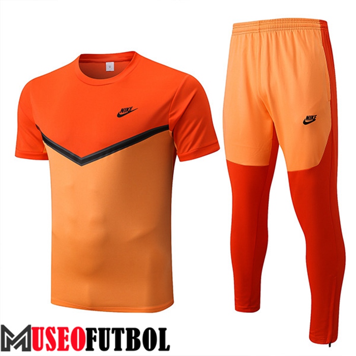 Camiseta Entrenamiento + Pantalones Nike Naranja 2022/2023