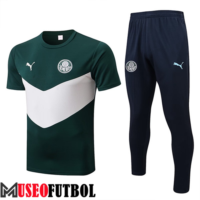 Camiseta Entrenamiento + Pantalones Palmeiras Verde 2022/2023