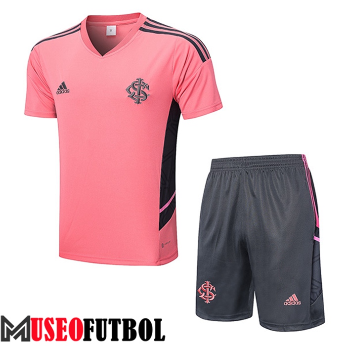 Camiseta Entrenamiento + Cortos Brasil Rosa 2022/2023