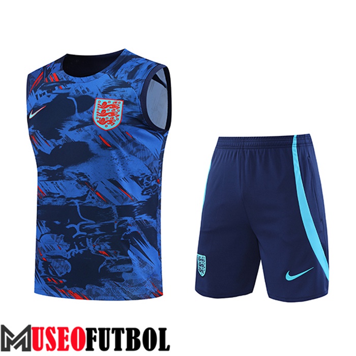 Chalecos De Futbol + Cortos Inglaterra Azul Marino 2022/2023