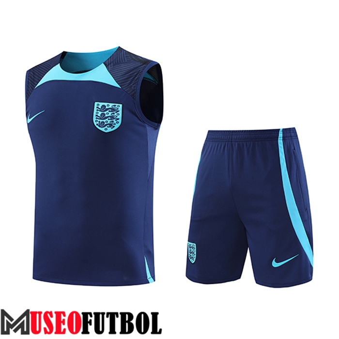 Chalecos De Futbol + Cortos Inglaterra Azul Marino 2022/2023