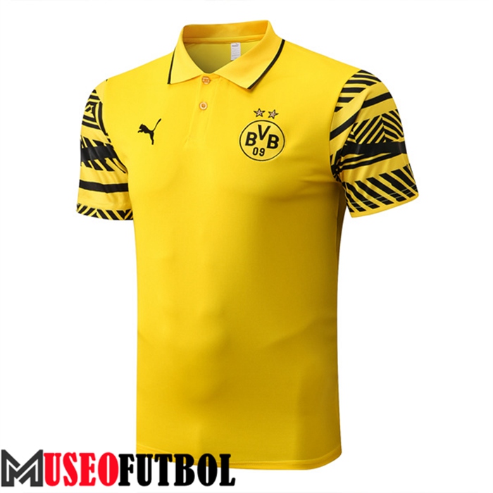 Camiseta Polo Dortmund BVB Amarillo 2022/2023