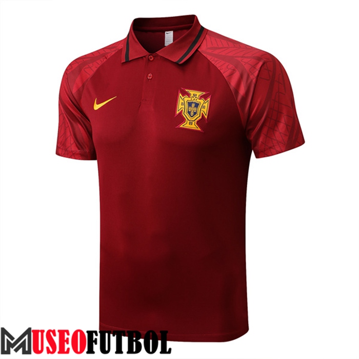 Camiseta Polo Portugal Rojo 2022/2023