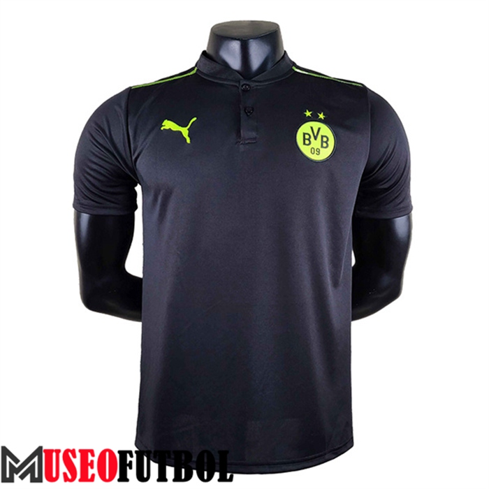 Camiseta Polo Dortmund BVB Negro 2022/2023