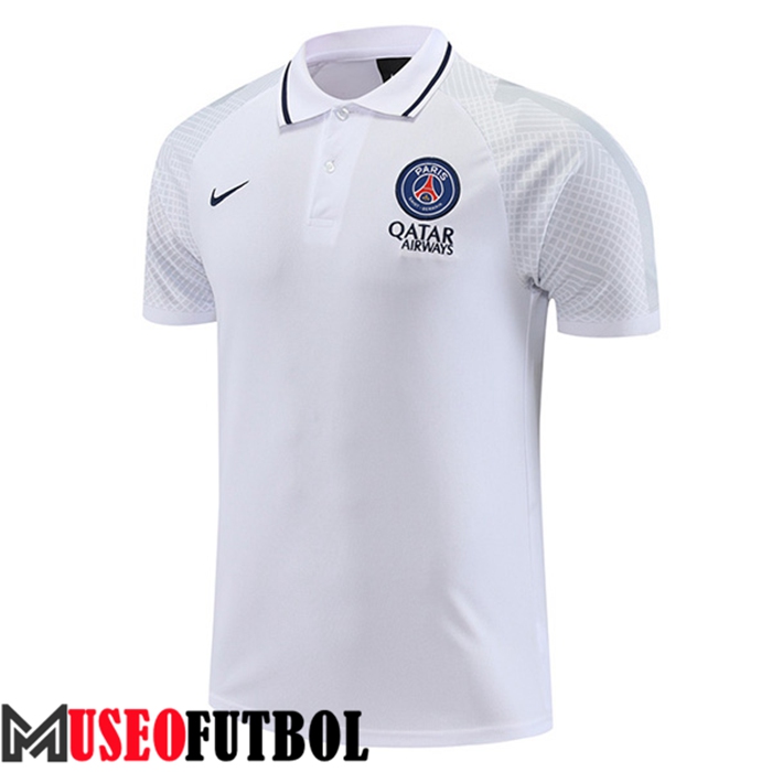 Camiseta Polo PSG Blanco 2022/2023 -02