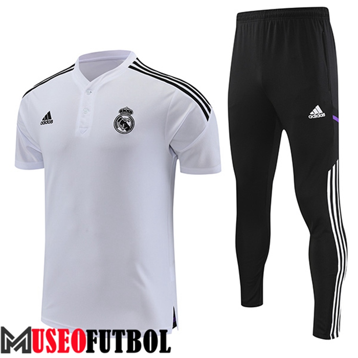 Camiseta Polo Real Madrid Blanco 2022/2023