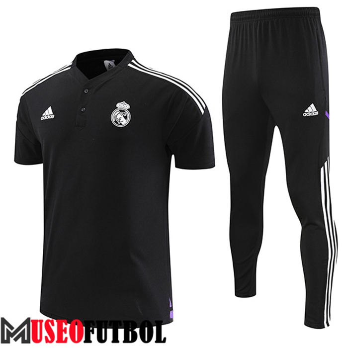 Camiseta Polo Real Madrid Negro 2022/2023