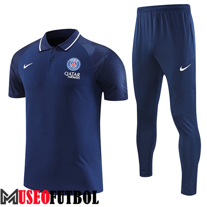 Camiseta Polo PSG Azul Marino 2022/2023