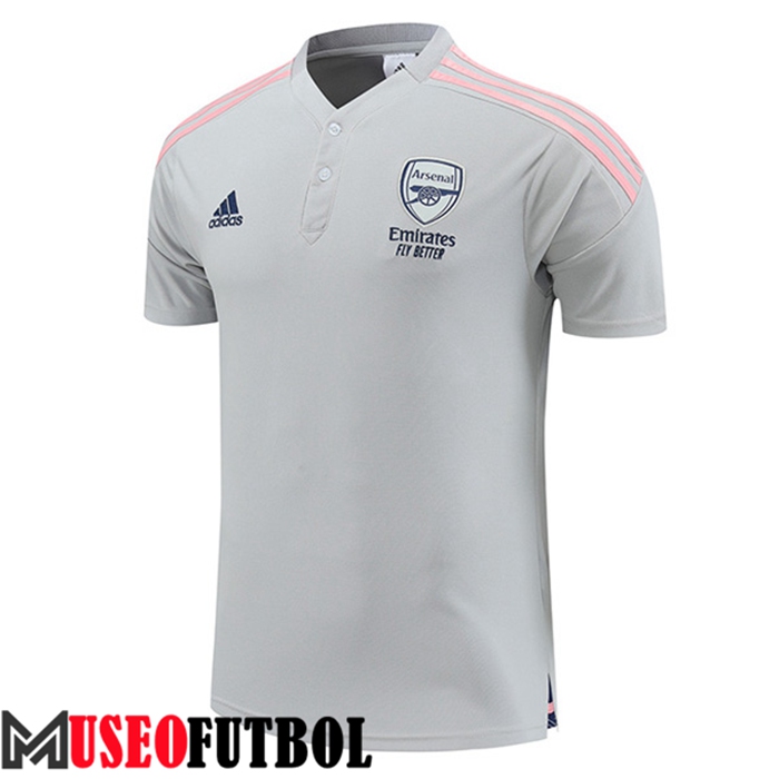 Camiseta Polo Arsenal Gris 2022/2023