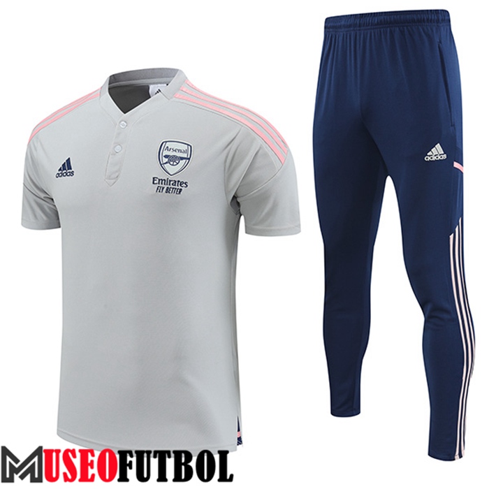 Camiseta Polo Arsenal Gris 2022/2023