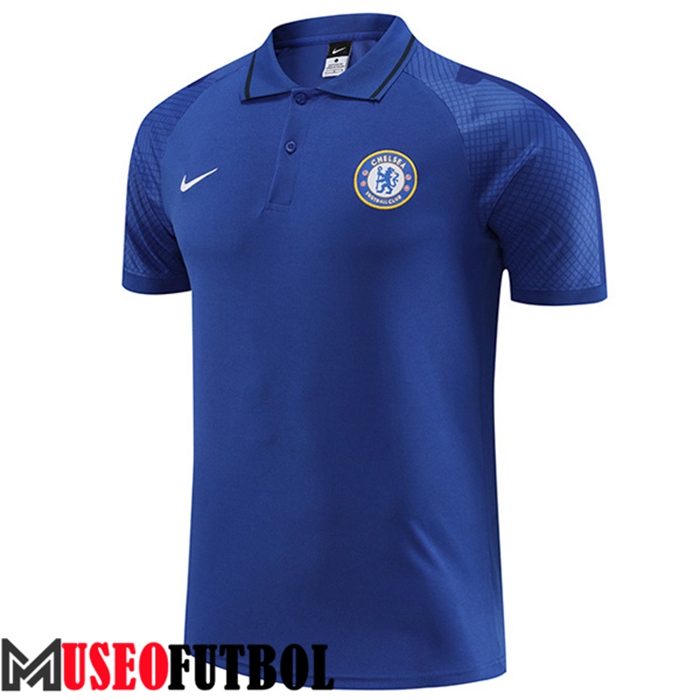 Camiseta Polo FC Chelsea Azul 2022/2023 -02