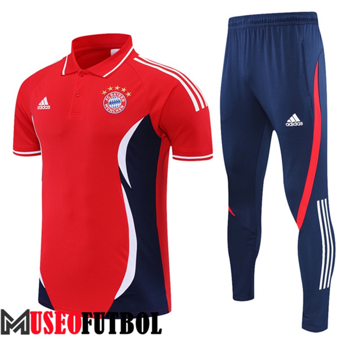 Camiseta Polo Bayern Munich Rojo 2022/2023