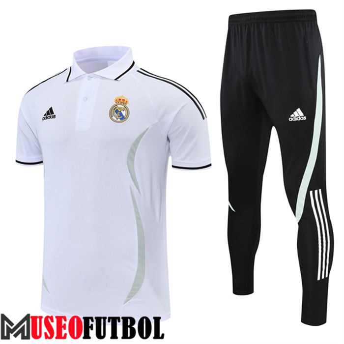 Camiseta Polo Real Madrid Blanco 2022/2023