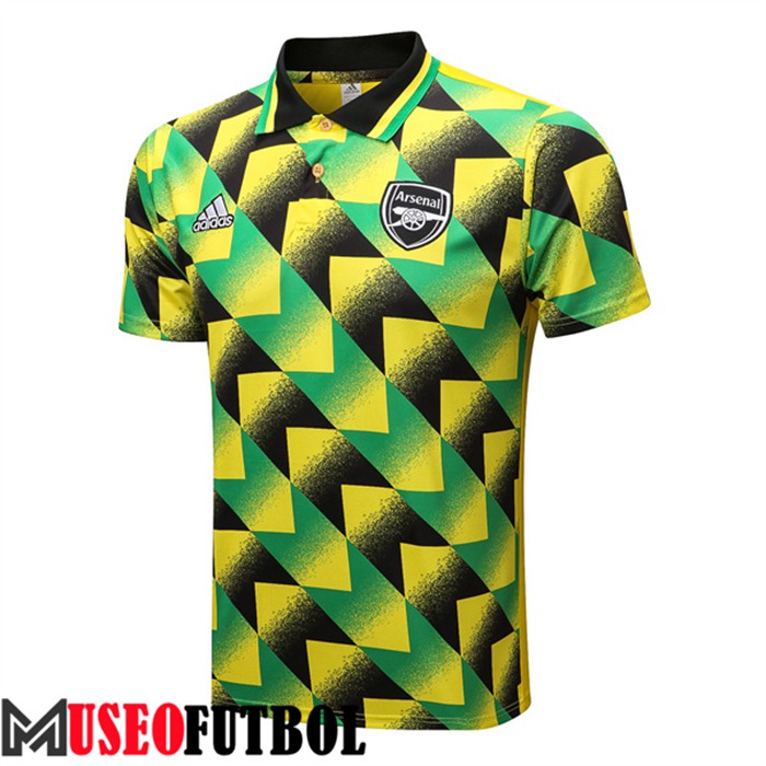 Camiseta Polo Arsenal Verde/Negro 2022/2023