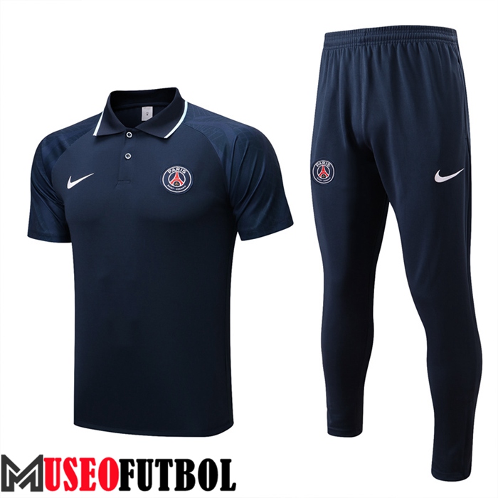 Camiseta Polo PSG Azul Marin 2022/2023