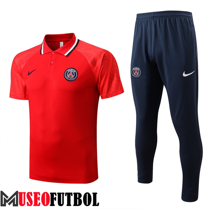 Camiseta Polo PSG Rojo 2022/2023