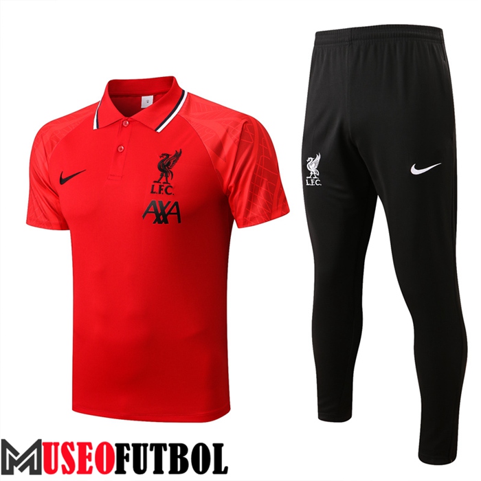 Camiseta Polo FC Liverpool Rojo 2022/2023