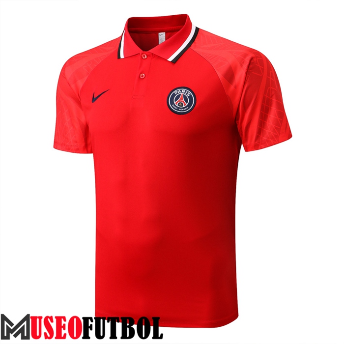 Camiseta Polo PSG Rojo 2022/2023