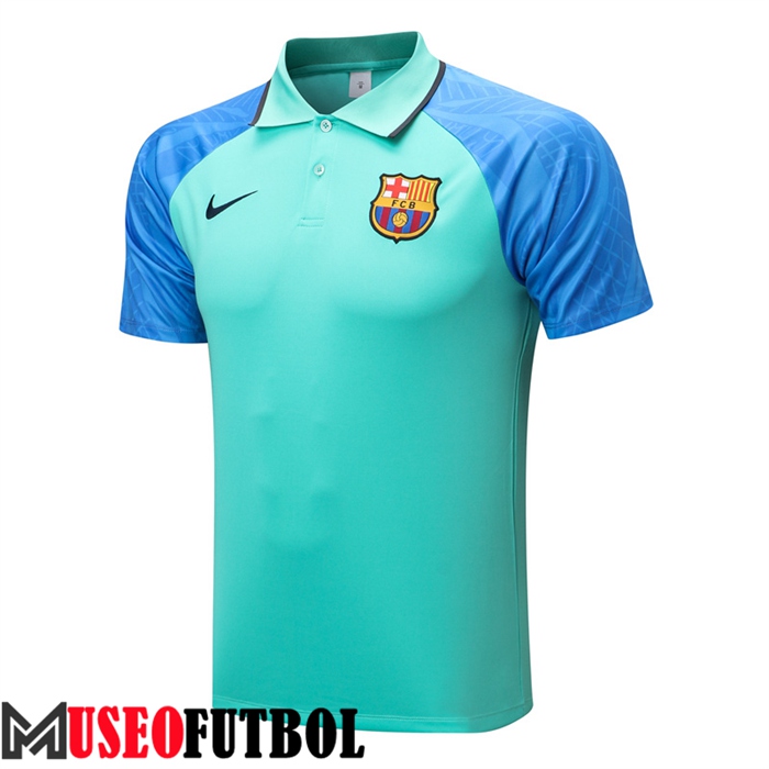 Camiseta Polo FC Barcelona Verde 2022/2023