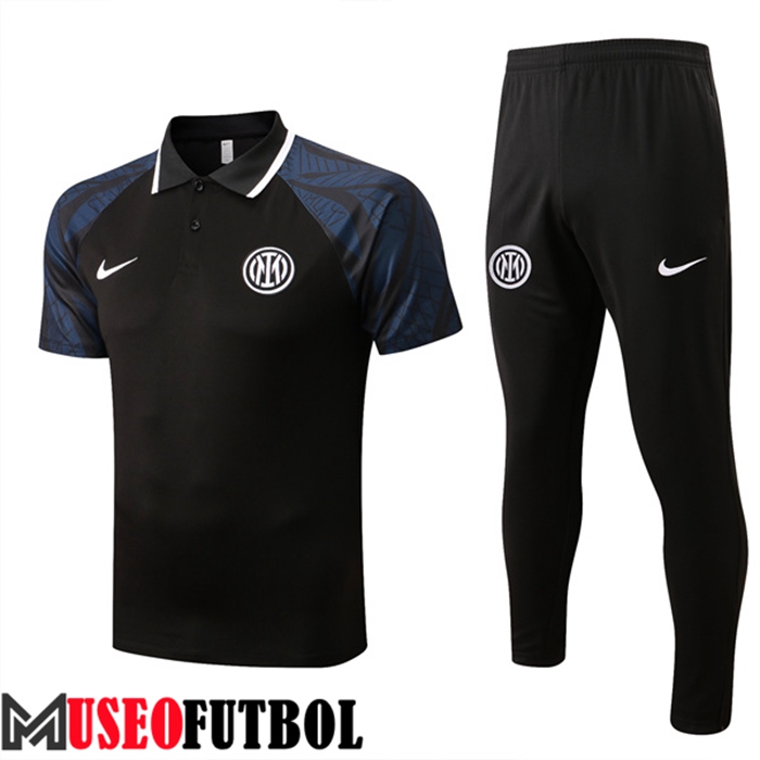 Camiseta Polo Inter Milan Negro 2022/2023