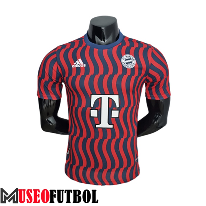 Camiseta Entrenamiento Bayern Munich Rojo/Azul 2022/2023