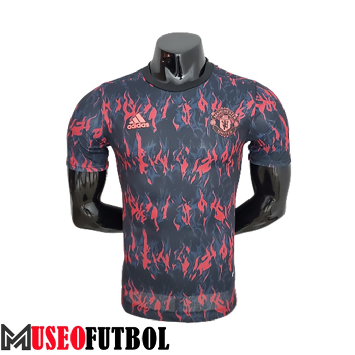 Camiseta Entrenamiento Manchester United Rojo/Negro 2022/2023