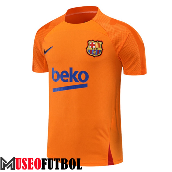 Camiseta Entrenamiento FC Barcelona Naranja 2022/2023