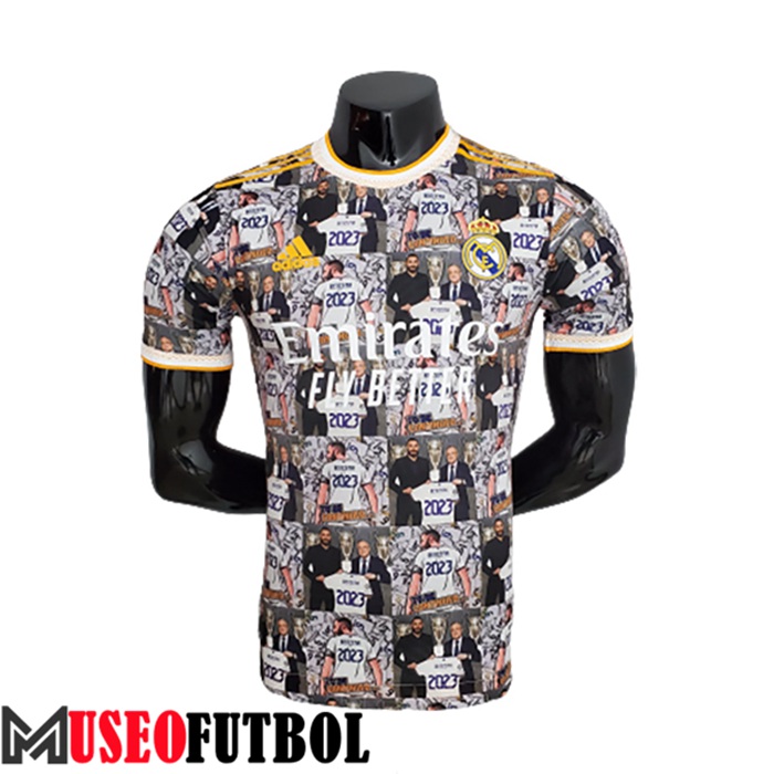 Camiseta Entrenamiento Real Madrid Negro 2022/2023