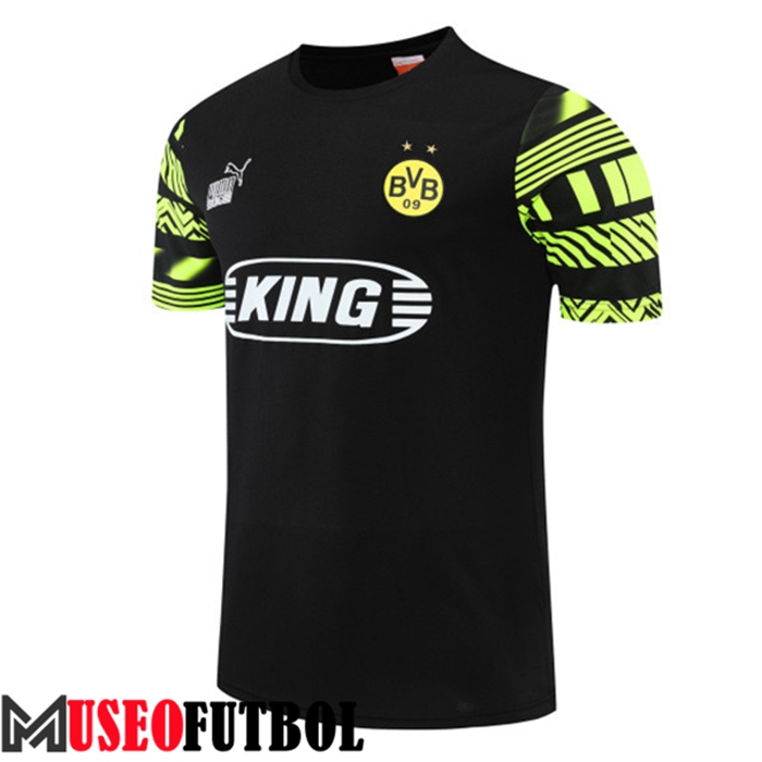 Camiseta Entrenamiento Dortmund BVB Negro 2022/2023