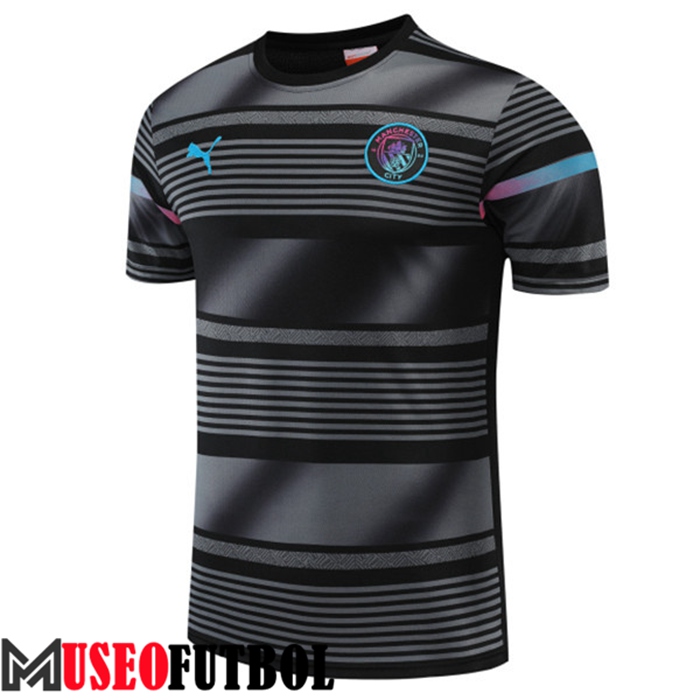 Camiseta Entrenamiento Marsella OM Gris/Negro 2022/2023