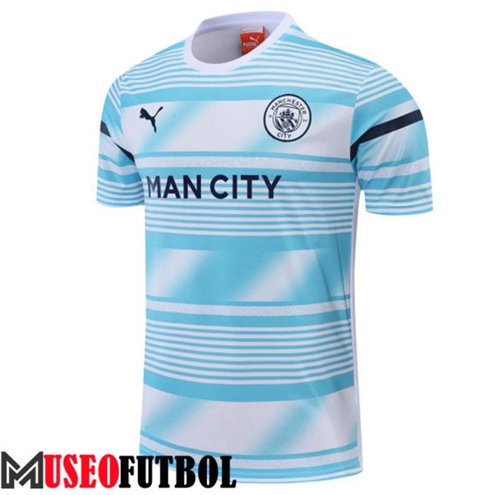 Camiseta Entrenamiento Marsella OM Azul/Blanco 2022/2023