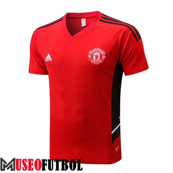 Camiseta Entrenamiento Manchester United Rojo 2022/2023