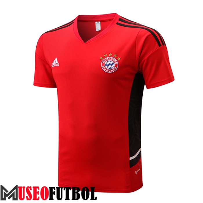 Camiseta Entrenamiento Bayern Munich Rojo 2022/2023