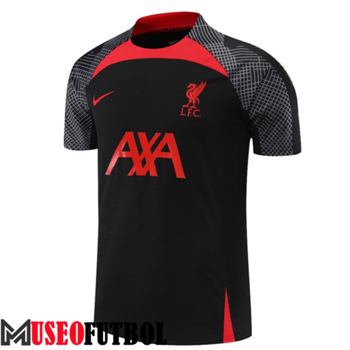 Camiseta Entrenamiento FC Liverpool Negro 2022/2023