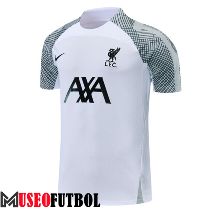 Camiseta Entrenamiento FC Liverpool Blanco 2022/2023