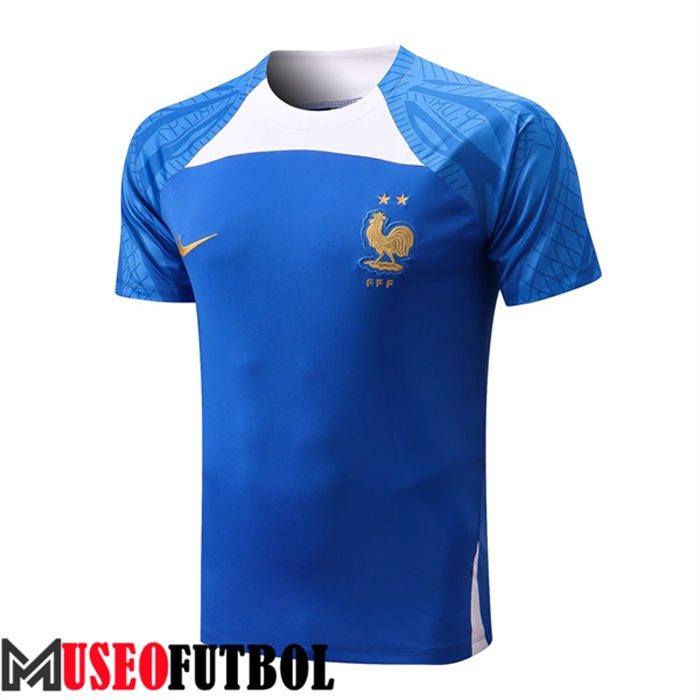 Camiseta Entrenamiento Francia Azul 2022/2023