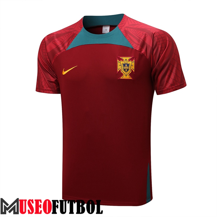 Camiseta Entrenamiento Portugal Rojo 2022/2023