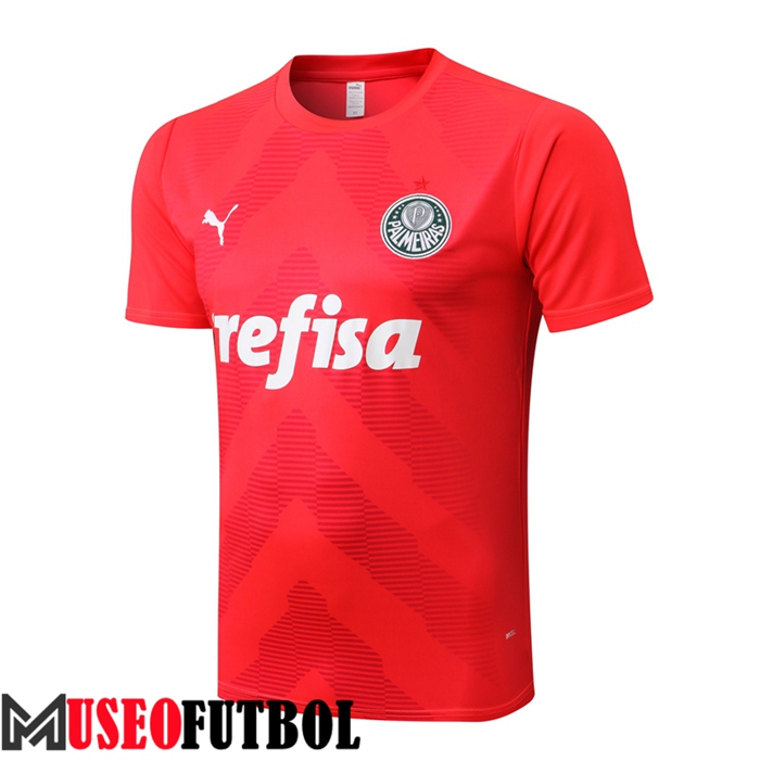 Camiseta Entrenamiento Palmeiras Rojo 2022/2023