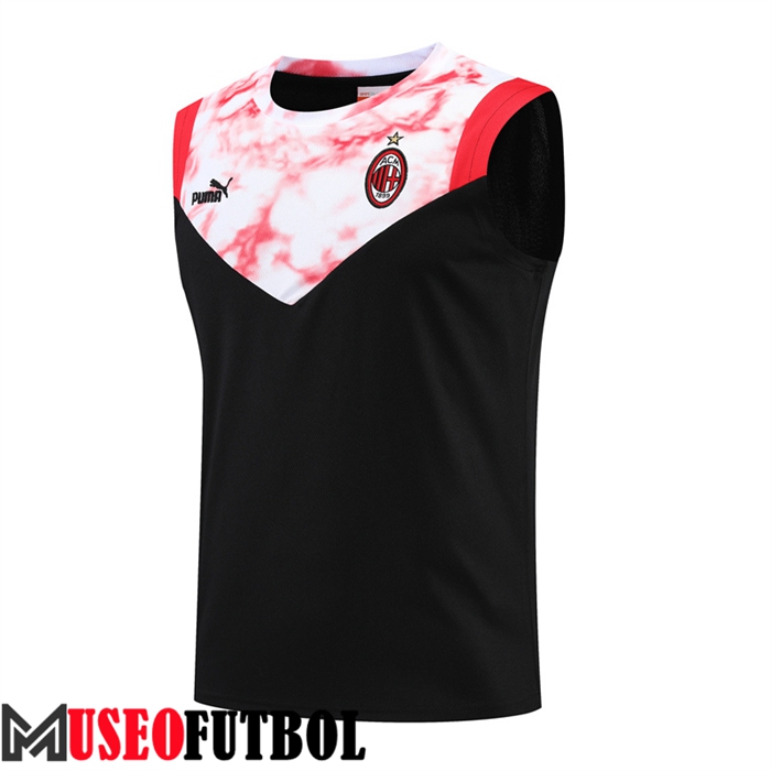 Chalecos De Futbol AC Milan Negro 2022/2023