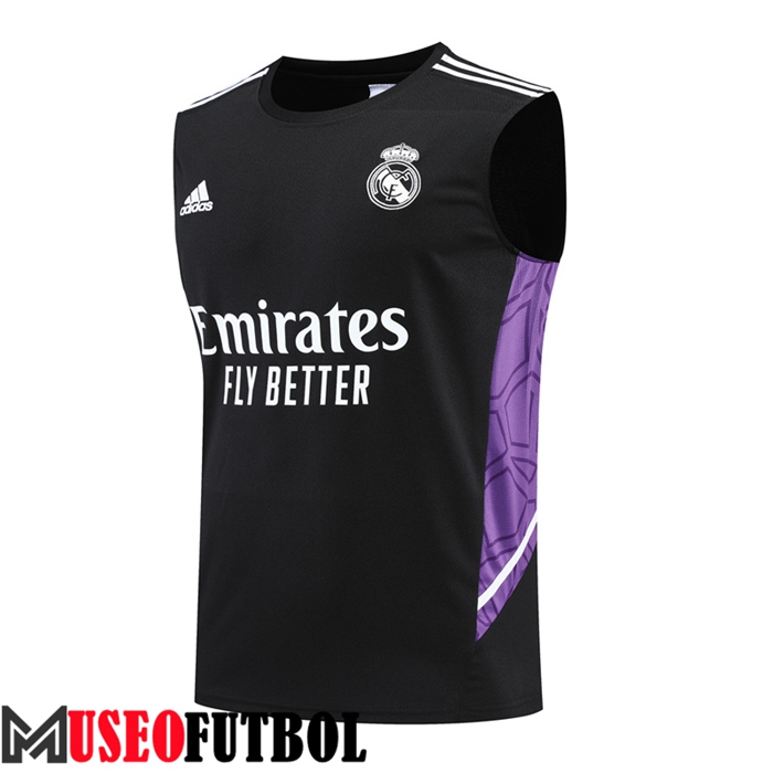 Chalecos De Futbol Real Madrid Negro 2022/2023