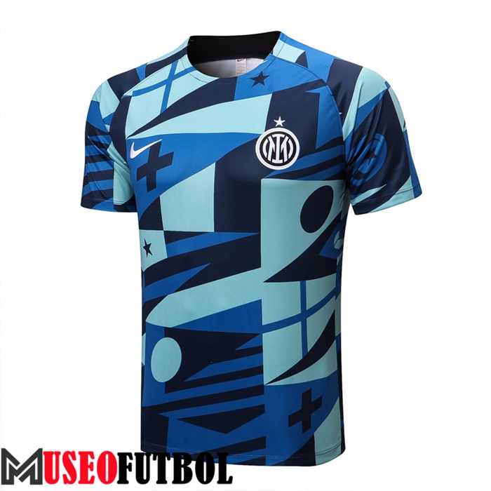 Camiseta Entrenamiento Inter Milan Azul/Verde 2022/2023