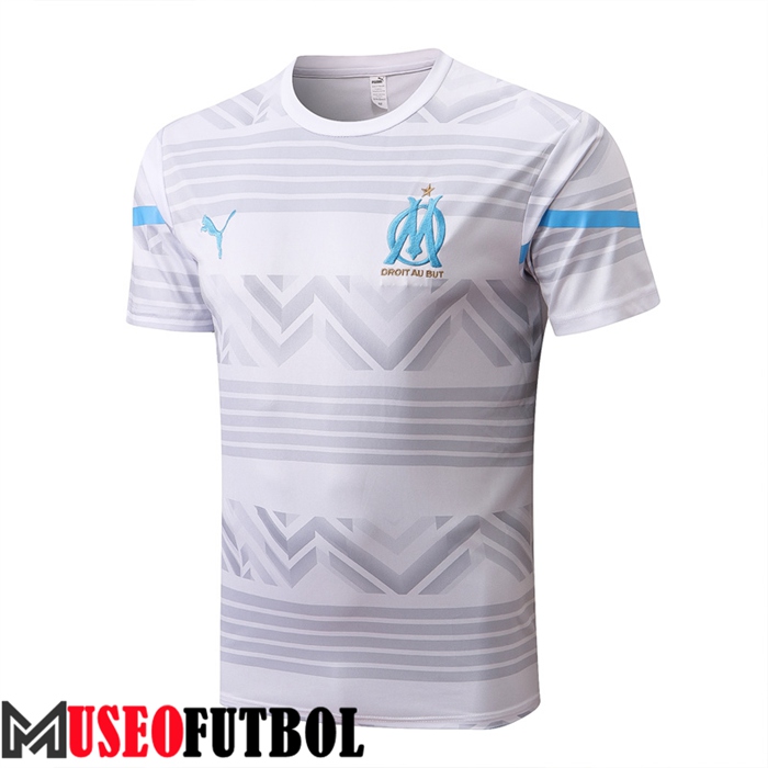 Camiseta Entrenamiento Marsella OM Blanco 2022/2023