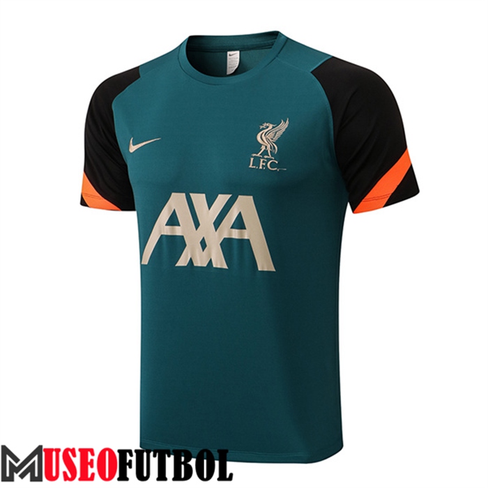 Camiseta Entrenamiento FC Liverpool Verde/Negro 2022/2023