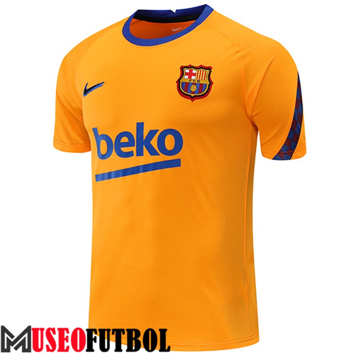 Camiseta Entrenamiento FC Barcelona Amarillo 2022/2023